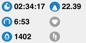 Mes temps miCoach (et pas Nike!)