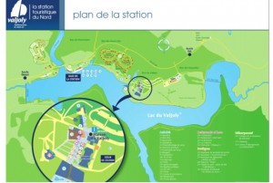 Plan du Lac de ValJoly 18 08 2014